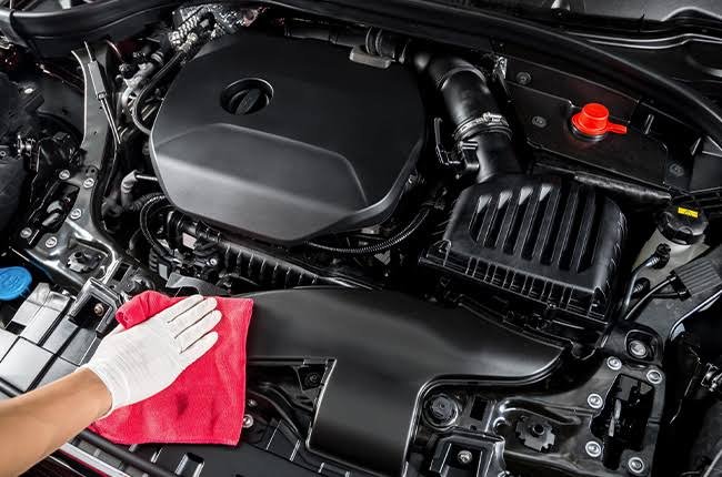 Hasil layanan Engine Protection - ruang mesin bersih mengkilap